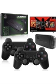 Çift Kollu 2.4g kablosuz Retro 4k Game stick 3500 oyun atari HD Görüntü Kalitesi - 4