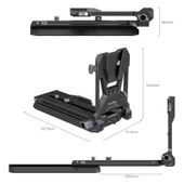 SmallRig 4323 Sony FX6 Canon C70 Sinema Kameraları için  V-Mount Pil Montaj Plakası Kiti thumbnail 2