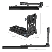 SmallRig 4323 Sony FX6 Canon C70 Sinema Kameraları için  V-Mount Pil Montaj Plakası Kiti thumbnail 2