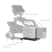 SmallRig 4323 Sony FX6 Canon C70 Sinema Kameraları için  V-Mount Pil Montaj Plakası Kiti thumbnail 8