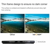 K&F Concept NANO-K SERIES 67mm HMC-CPL Filtre Ultra İnce Çok Kaplamalı thumbnail 3
