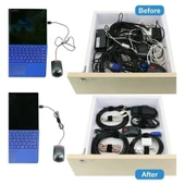 Andoer H39681  (50 Adet) Kablo Bağı Cırtlı thumbnail 3