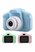 Çocuklara Özel Fotoğraf Ve Video Çeken Mini Çok Renkli Fotoğraf Makinesi - 1