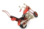 Dekoratif Metal Motosiklet Vintage Biblo Ev Ofis Hediyelik thumbnail 5