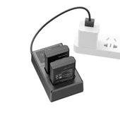 SmallRig 4082 EN-EL14 Çiftli Şarj Cihazı thumbnail 4