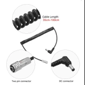 Andoer BMPCC 4K 6K 2 Pinli Güç Kablosu D7226 thumbnail 3