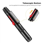 K&F Concept  KF1691 Çift Taraflı Karbon Başlık Lens Temizleme Kalemi thumbnail 4