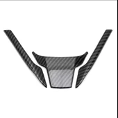 Honda Civic FC5 FK7 Karbon Fiber Direksiyon Düğmesi Kaplama 2016-2020 6 PARÇA thumbnail 5