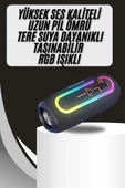 Kablosuz Bluetooth Hoparlör Taşınabilir Çoklu Bağlantılı Özelliği thumbnail 1
