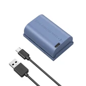 SmallRig 4264 LP-E6NH USB-C Şarj Edilebilir Kamera Pili - 1