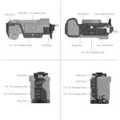 SmallRig 4422 Sony  A7C II /  A7CR  için  Kafes Kiti thumbnail 3