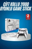 2.4 GHZ Oyun Konsolu Çift Konsol 4K Ultra Hd Game Stick thumbnail 2