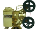 Dekoratif Metal Sinemaskop Biblo Vintage Ev Ofis Hediyelik thumbnail 3