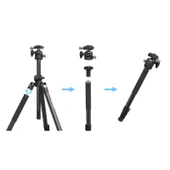 SmallRig 4288 CT200 Yanal Merkezli Sütun Tripod - 5