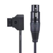Andoer D4261 D-Tap Erkek - XLR 4-Pin Dişi Adaptör Güç Kaynağı Kablosu thumbnail 1
