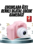 Çocuklara Özel Fotoğraf Ve Video Çeken Mini Çok Renkli Fotoğraf Makinesi - 2