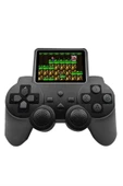 2.4 İnç Ekran 520 Oyunlu Retro Temalı Kablosuz Oyun Kolu El Atarisi - 4