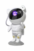 Gece Lambası Astronot Bluetooth Hoparlörlü Galaksi Işık Projektörü thumbnail 5