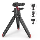 SmallRig BUT2664 Panoramik Top Kafalı Masa Üstü Mini Tripod thumbnail 1