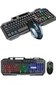 Gaming Oyuncu Klavyesi Led Aydınlatmalı Mekanik Hisli - 1
