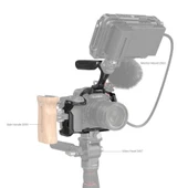 SmallRig 3441 Panasonic LUMIX GH6 için “Black Mamba” Serisi Kamera Kafes Kiti - 3