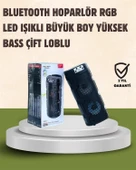 Kompakt Tasarım, Yüksek Ses Performansı – Çoklu Giriş Seçenekli Kablosuz Hoparlör (Bluetooth, USB, SD Kart, AUX) thumbnail 1