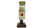 Dekoratif Metal Mikrofon Obje Biblo Vintage Hediyelik thumbnail 1