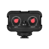 Andoer WS-VS Çift Kanallı Mikrofon Ses Mikseri thumbnail 2