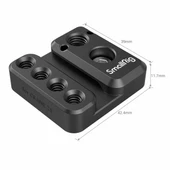 SmallRig 2995 ZHIYUN CRANE 2S El Sabitleyici için Yan Montaj Plakası - 3