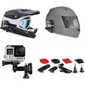 OEM Marka GP11 Aksiyon Kameraları için Kask Bağlantı Aparatı Seti (K2) thumbnail 4