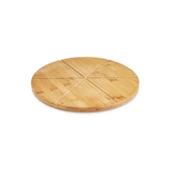 Karaca Bambu Lezza Pizza Kesme Tahtası ve Sunumluk thumbnail 5