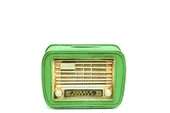 Dekoratif Metal Radyo Kumbara Vintage Hediyelik thumbnail 1