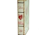 Kutu Kitap Aynalı Valentine Dekoratif Hediyelik - 4
