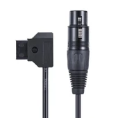Andoer D4261 D-Tap Erkek - XLR 4-Pin Dişi Adaptör Güç Kaynağı Kablosu thumbnail 1