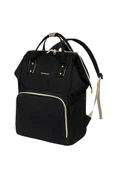 Çok Amaçlı Anne Bebek Bakım Sırt Çantası Klasik Siyah thumbnail 5