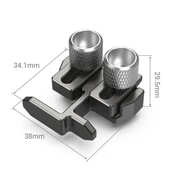 SmallRig 2768 BMPCC 4K 6K Kafes için HDMI ve USB Tip-C Kablo Kelepçesi thumbnail 2