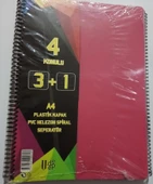 Çoklu defter 3+1 pp sprialli - 1