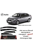 Sunplex Renault Clio Symbol 2008 / 2012 Sport Style Cam Rüzgarlığı - 3
