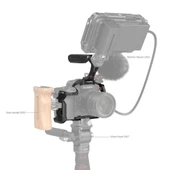 SmallRig 3441 Panasonic LUMIX GH6 için “Black Mamba” Serisi Kamera Kafes Kiti thumbnail 3