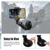 Andoer D11595 Telefon ve Kamera için 16cm Esnek Vantuz - 6