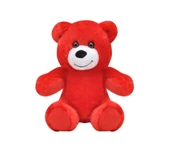 Ayı 15 cm Kırmızı Pelüş Ayı Çocuk Oyuncak thumbnail 1