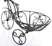 Ferforje Bisiklet Çiçeklik Dekoratif Hediyelik thumbnail 2