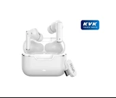 Rova BKG509 Hybrid Anc + Enc Pc Dongle Girişli Bluetooth Kulaklık Bt5.4+Edr - Beyaz - 1