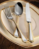 Aryıldız Tulip Prestige Altın 89 Parça 12 Kişilik Çatal Kaşık Bıçak Takımı thumbnail 1