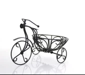 Ferforje Bisiklet Çiçeklik Dekoratif Hediyelik thumbnail 1