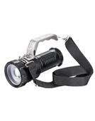 Projektör Modeli Zoomlu Şarjlı El Feneri thumbnail 1