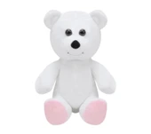 Ayı 15 cm Beyaz Pelüş Ayı Çocuk Oyuncak thumbnail 1