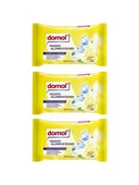 Domol Rossmann 3'lü Islak Temizlik Bezi Çok Amaçlı, Limon Kokulu 50 Adet - 1
