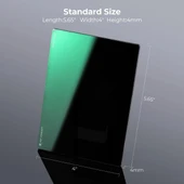 K&F NANO-X ND16 (4 Stop)  4x5.65 Filtre Tilta SmallRig ve Diğer Matbox ile Uyumlu  HD Optik Cam thumbnail 2