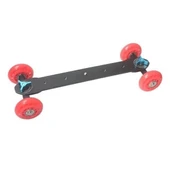 Commlite CS-VD1 Fotoğraf Makinesi Video Kamera Tekerleği (Kırmızı) thumbnail 1